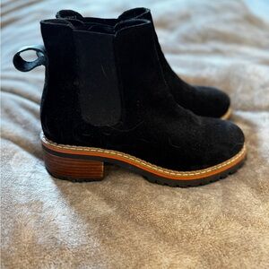 European Black Chelsea Boot